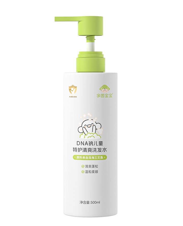 DNA钠儿童特护清爽洗发水 500ml